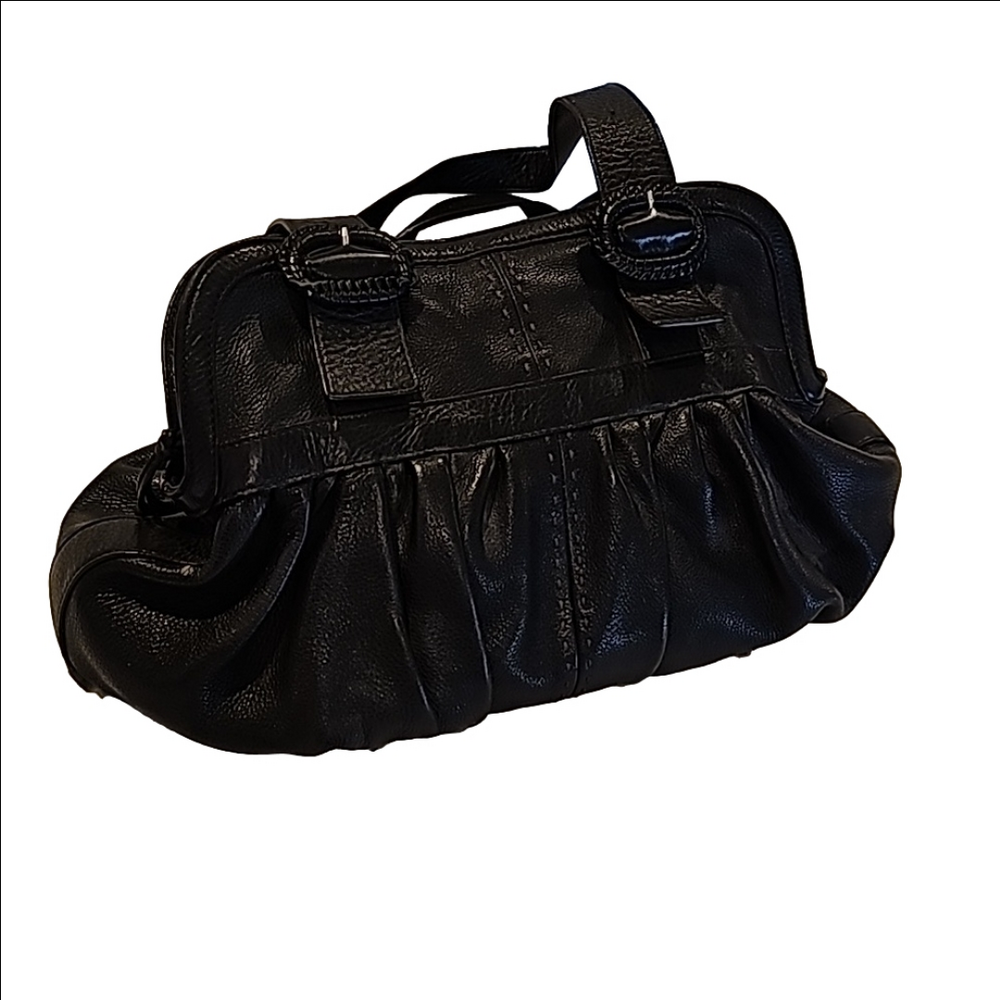 Cole Haan leather shoulder bag black